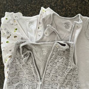 Simple Joys by Carters sleep sacks 6-9 months. Like new. Cotton. Set of 3.
